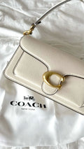 White – Ivory Elegance Shoulder Bag