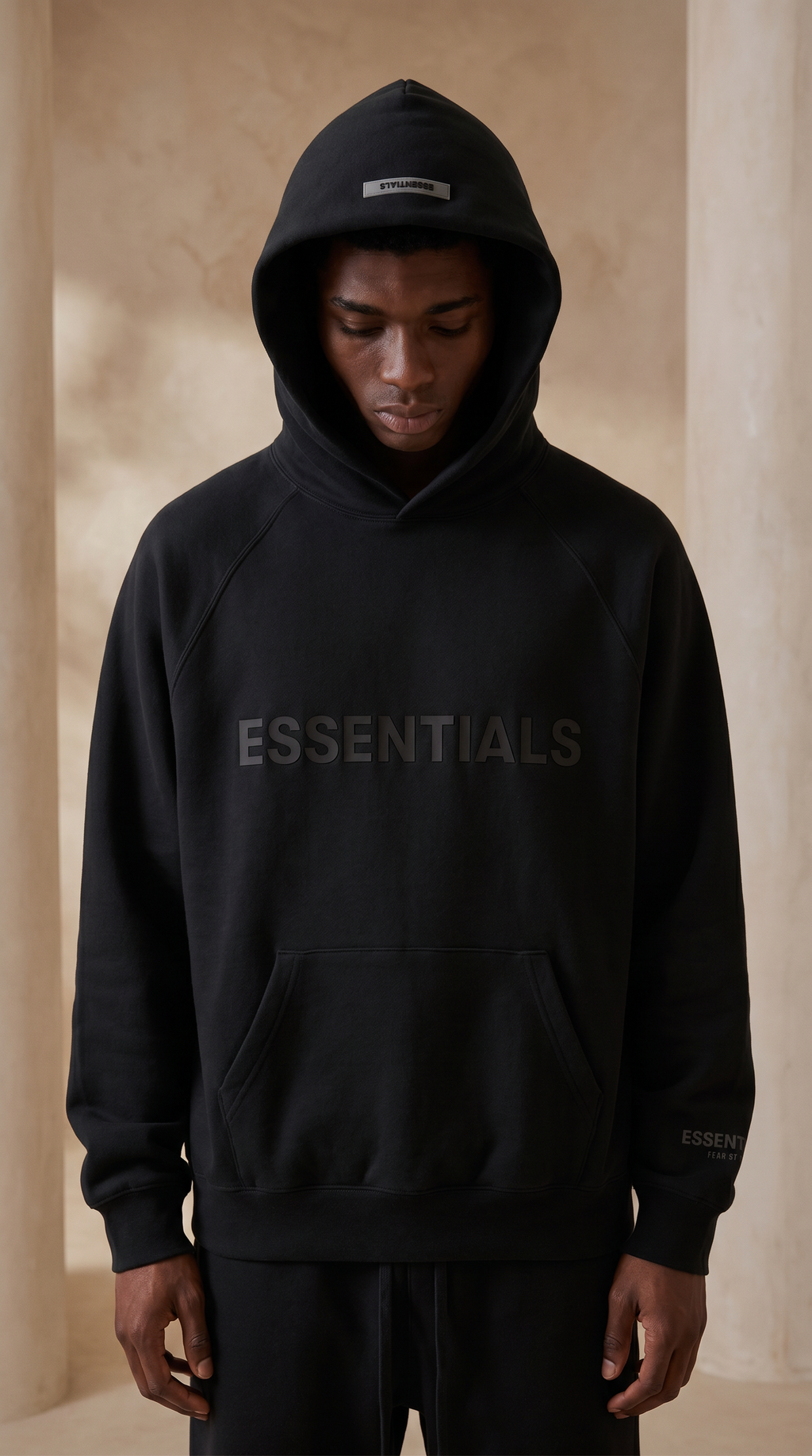 3D Silicon Applique Hoodies