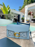 Blue – Sapphire Signature Shoulder Bag